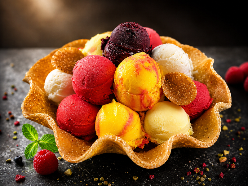 COUPE NOUGATINE GLACEE